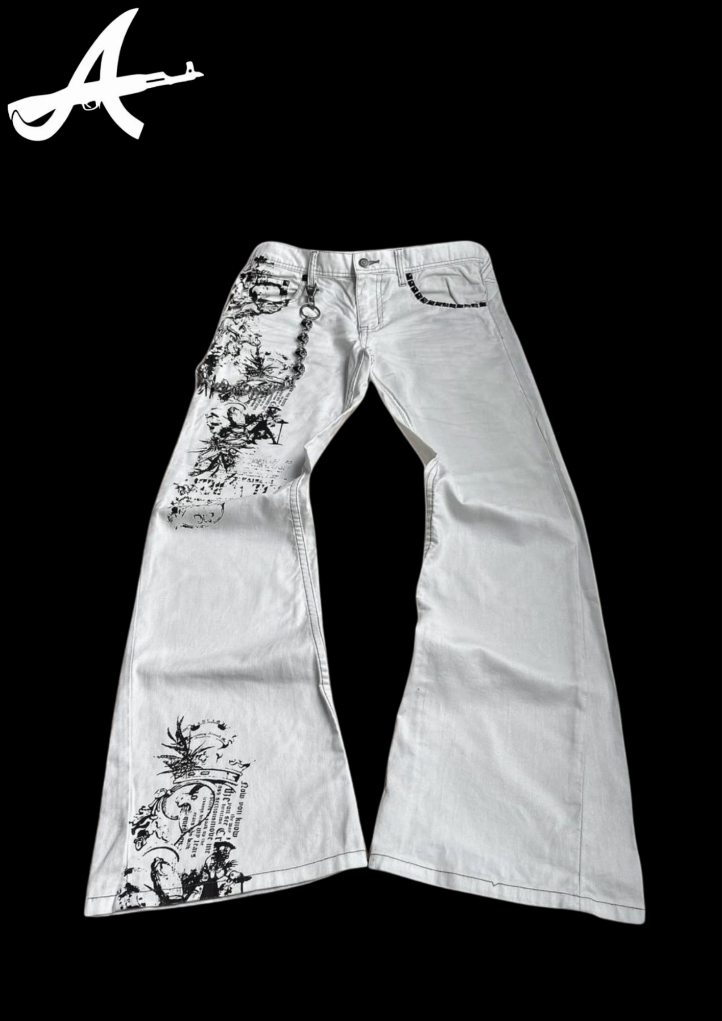 'ARTIST' FLARED PANTS