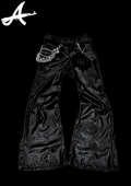 'BLACK0UT' FLARED PANTS