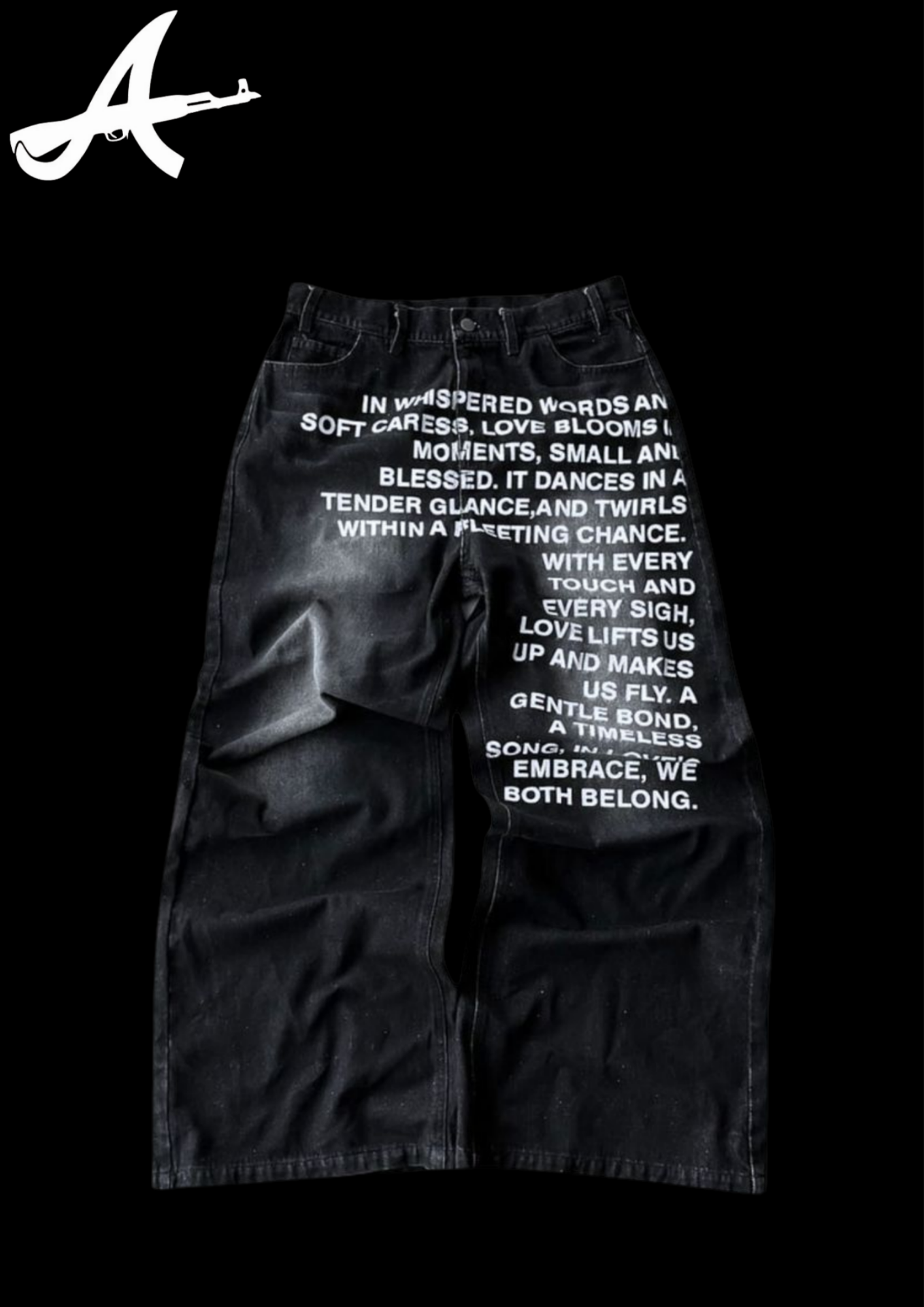 'POEM' BAGGY JEANS