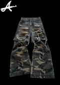 'CAM0' FLARED JEANS