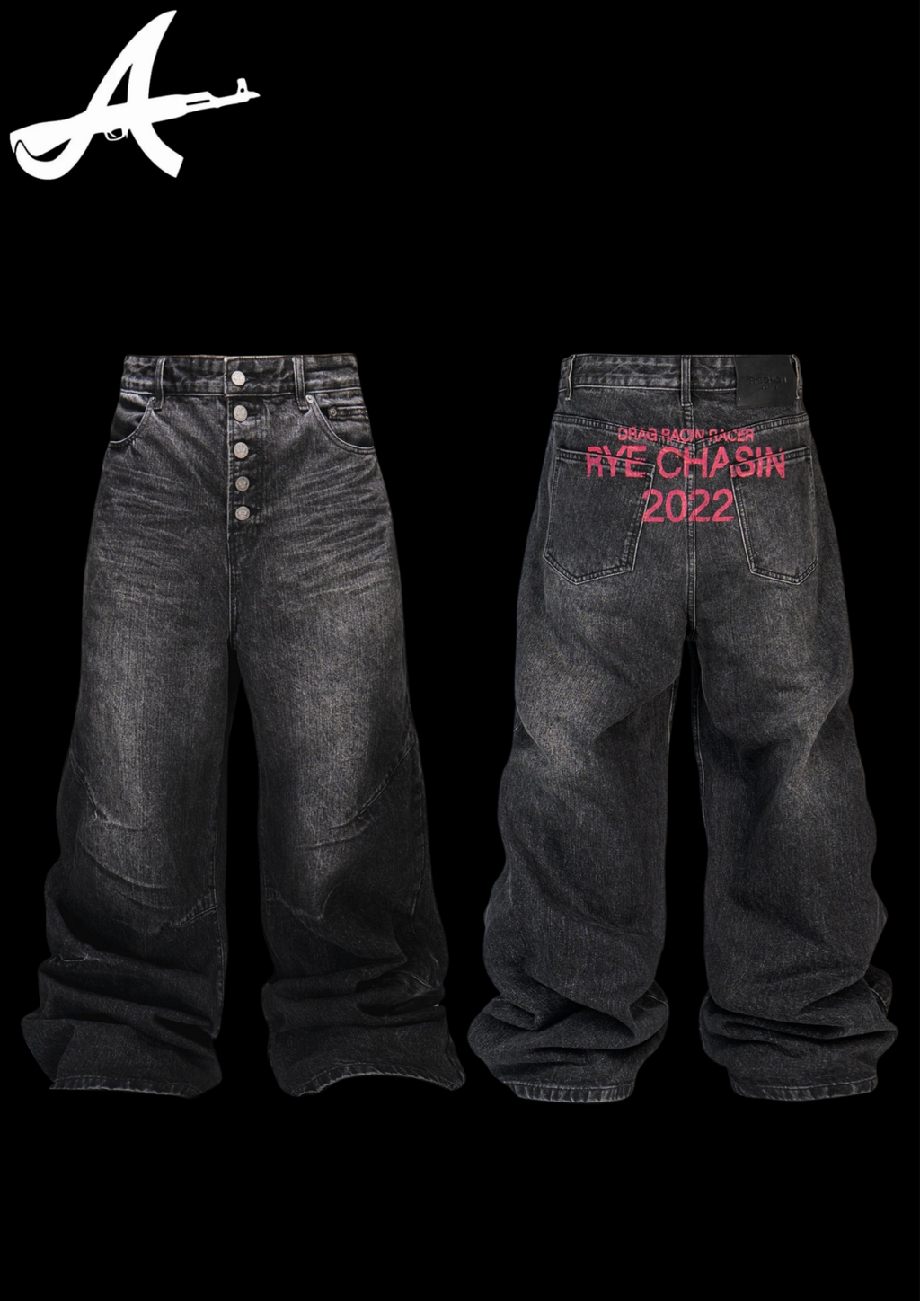 'RYE CHASIN' BAGGY DENIM