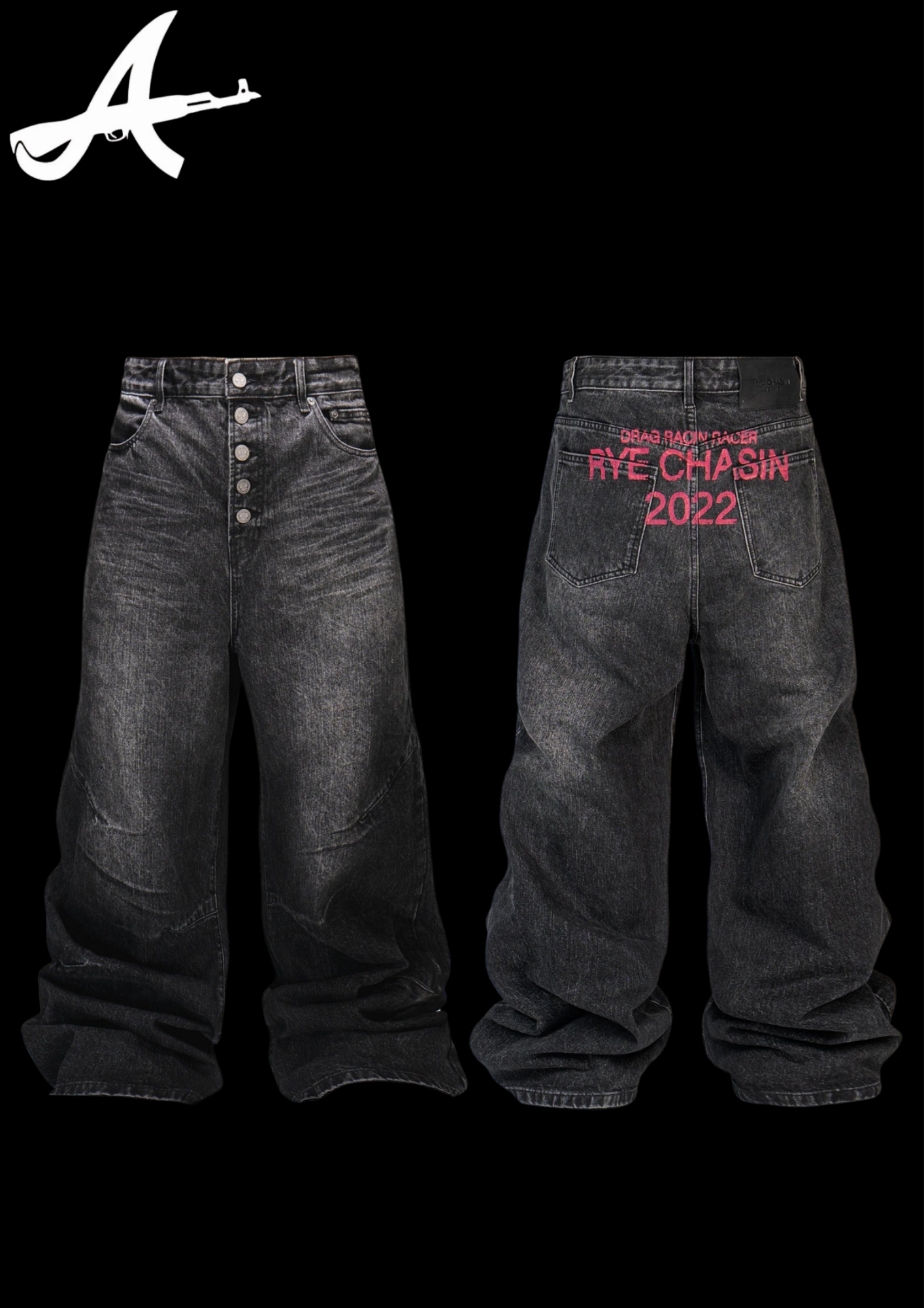 'RYE CHASIN' BAGGY DENIM