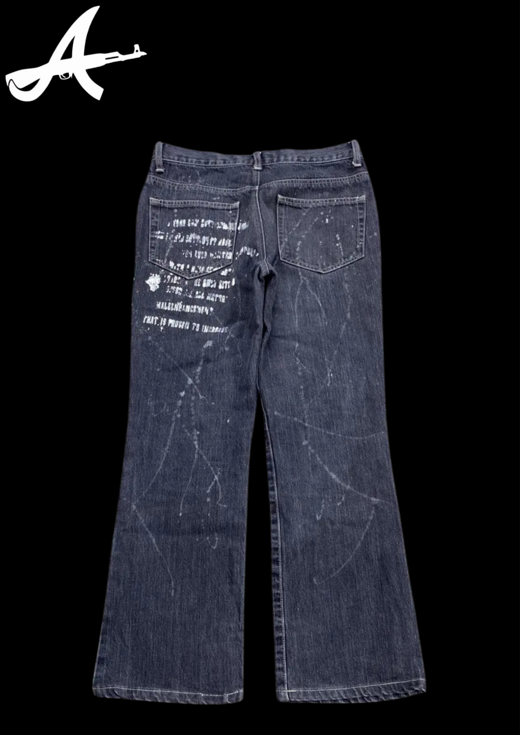'SCRIPTURE' BOOTCUT JEANS