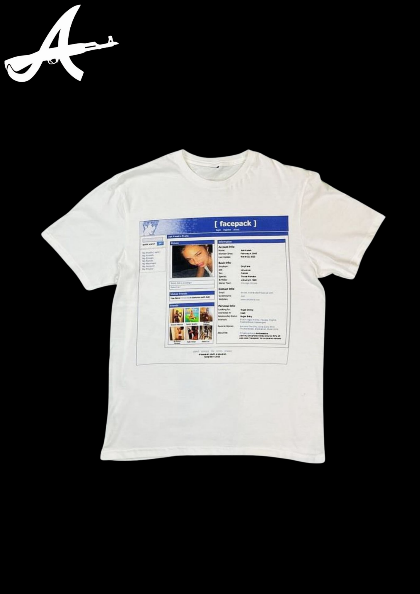 'ASHKASH' TEE