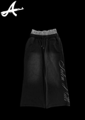 'BLACK LEOPARD' SWEATPANTS