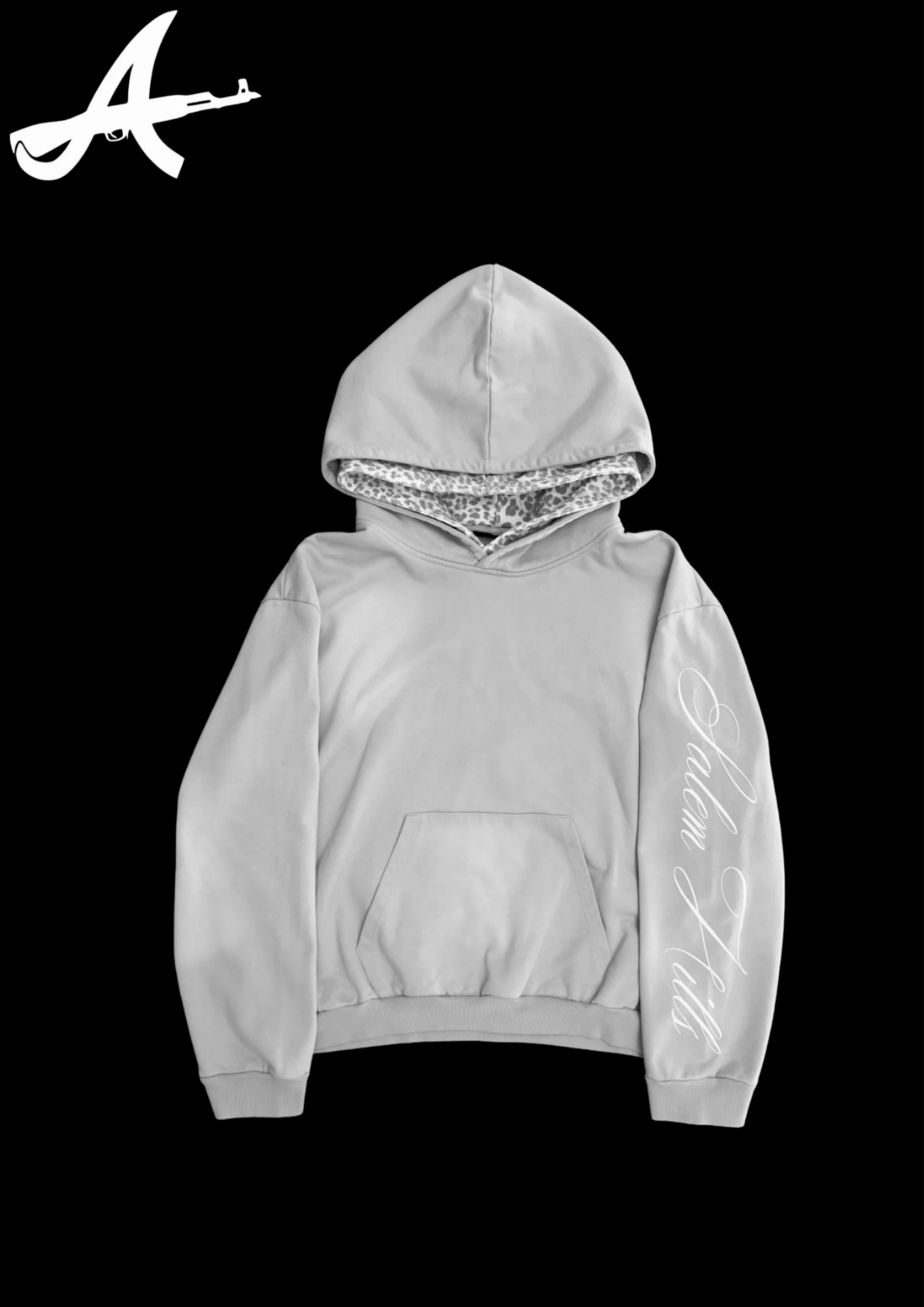 'WHITE LEOPARD' HOODIE